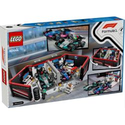 LEGO 60444 CITY GARAGE DI F1 CON AUTO DA CORSA MERCEDES-AMG E ALPINE GEN 2025