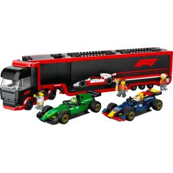 LEGO 60445 CITY F1 TRANSPORTER CON LE AUTO DA CORSA RB20 E AMR24 F1 GENNAIO 2025