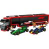 LEGO 60445 CITY F1 TRANSPORTER CON LE AUTO DA CORSA RB20 E AMR24 F1 GENNAIO 2025