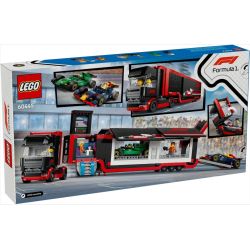 LEGO 60445 CITY F1 TRANSPORTER CON LE AUTO DA CORSA RB20 E AMR24 F1 GENNAIO 2025