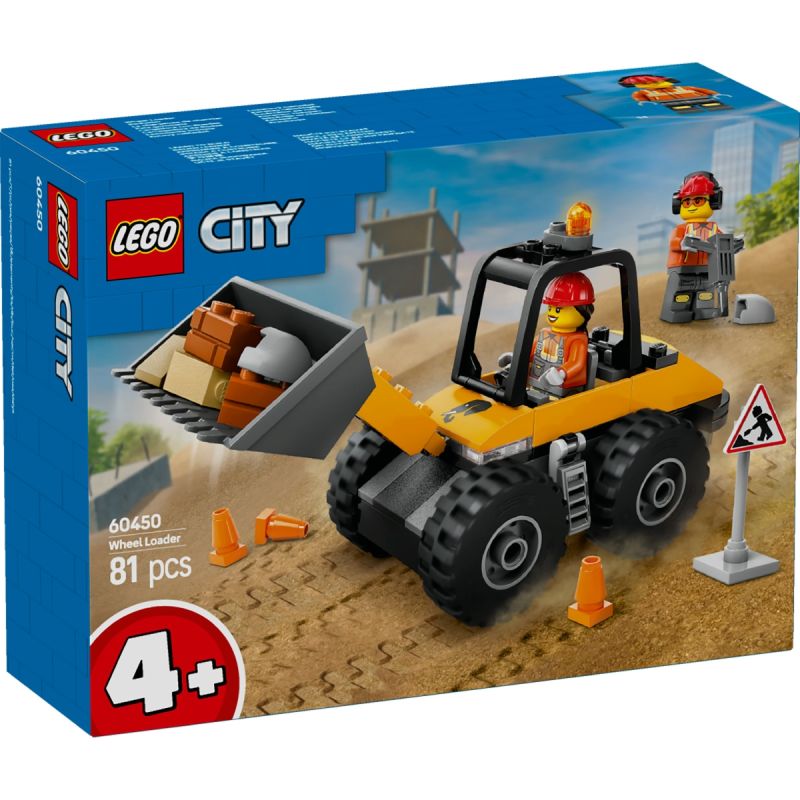 LEGO 60450 CITY PALA GOMMATA GIALLA GENNAIO 2025 2026