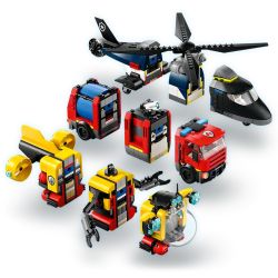 LEGO 60462 CITY ELICOTTERO, AUTOPOMPA E SOTTOMARINO GENNAIO 2025