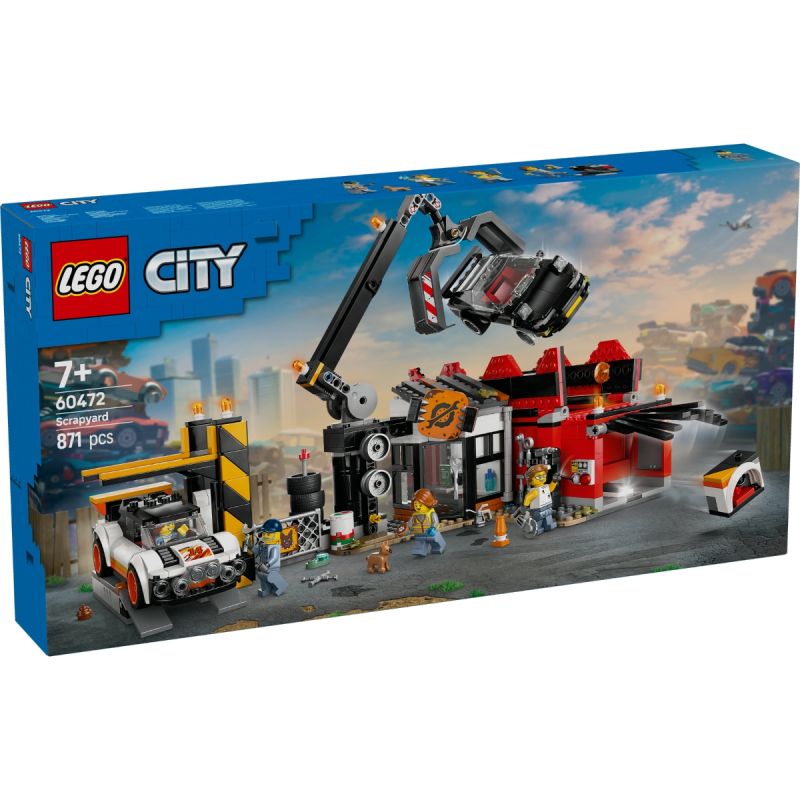 LEGO 60472 CITY SFASCIACARROZZE CON AUTO GENNAIO 2025