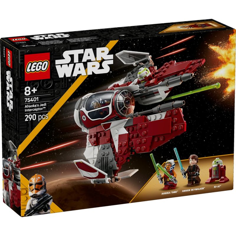 LEGO 75401 STAR WARS JEDI INTERCEPTOR DI AHSOKA GENNAIO 2025