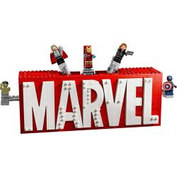 LEGO 76313 MARVEL SUPER HEROES LOGO E MINIFIGURE MARVEL GENNAIO 2025