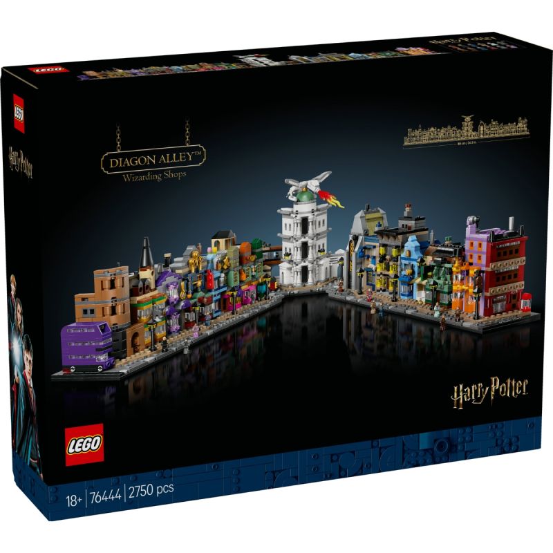 LEGO 76444 HARRY POTTER NEGOZI DI MAGIA DI DIAGON ALLEY GENNAIO 2025