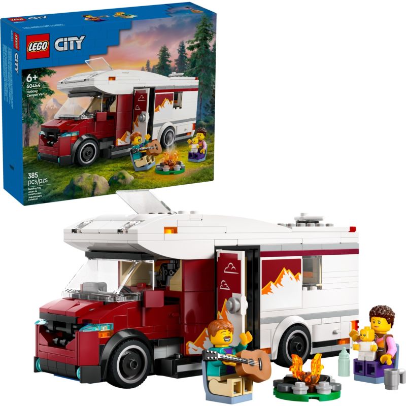 LEGO 60454 CITY CAMPER VAN DELLE VACANZE D’AVVENTURA GENNAIO 2025