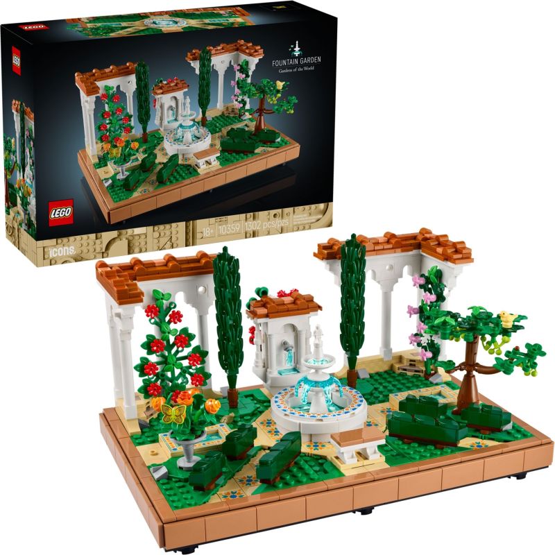 LEGO 10359 ICONS IL GIARDINO DELLA FONTANA GENNAIO 2025