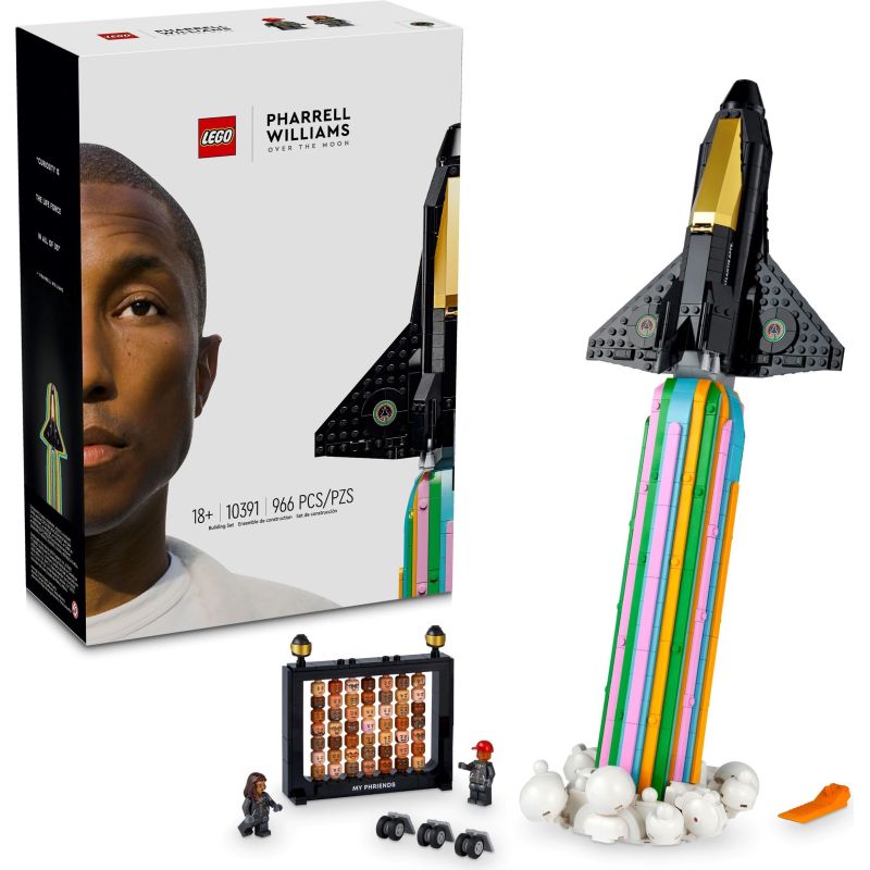 LEGO 10391 ICONS Sulla Luna con Pharrell Williams