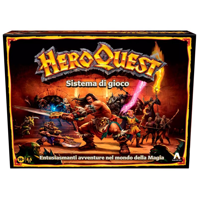 HEROQUEST GIOCO DA TAVOLO HASBRO IN ITALIANO