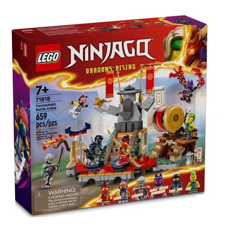 LEGO 71818 NINJAGO TORNEO: ARENA DI BATTAGLIA GIUGNO 2024