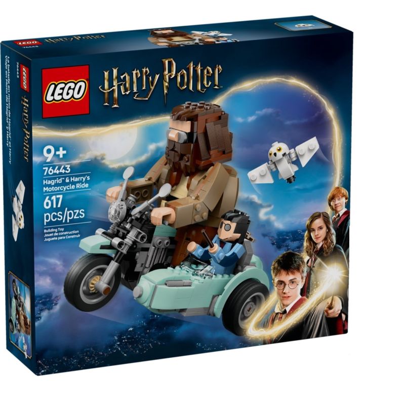 LEGO 76443 HARRY POTTER GIRO SUL SIDECAR DI HAGRID E HARRY GENNAIO 2025