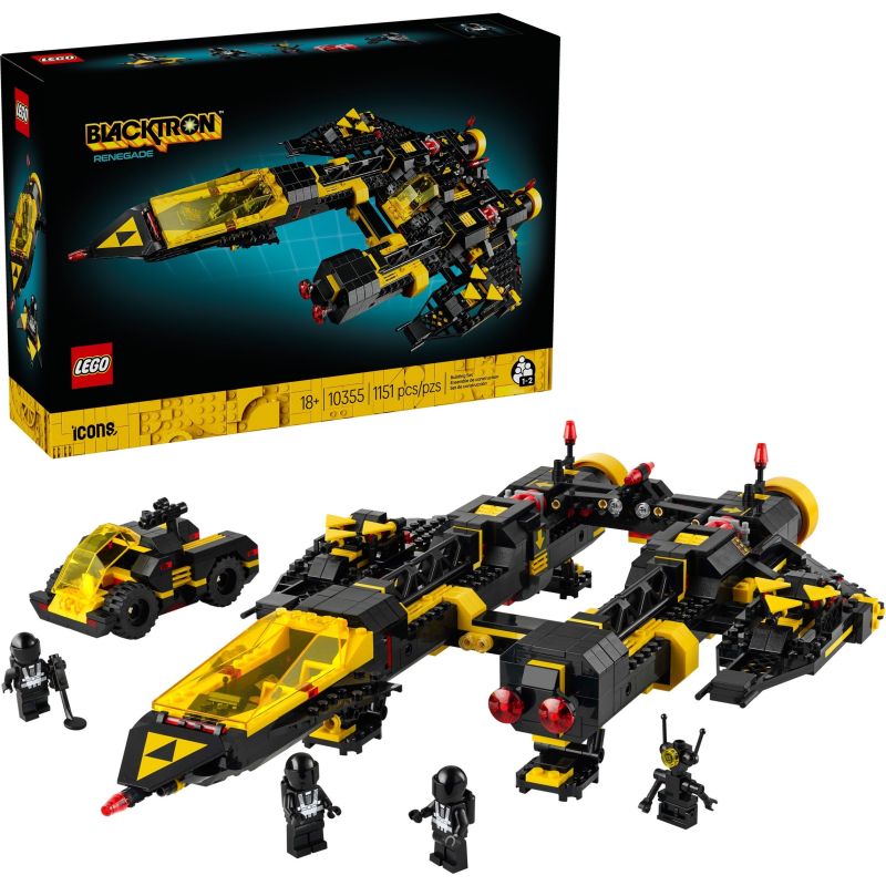 LEGO 10355 ICONS Blacktron Renegade 2025