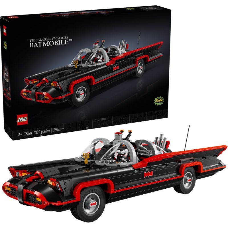 LEGO 76328 DC COMICS SUPER HEROES BATMAN: BATMOBILE CLASSIC TV SERIES OTTOBRE 2024