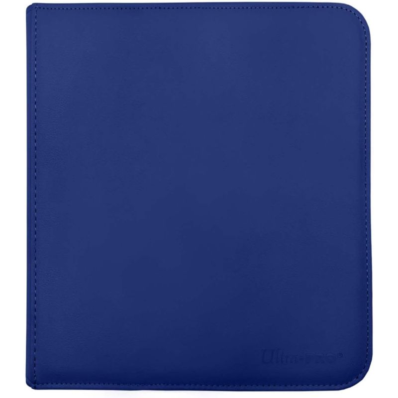 ALBUM ULTRA-PRO VIVID ZIPPERED 12-POCKET PRO-BINDER - BLUE 480 CARTE