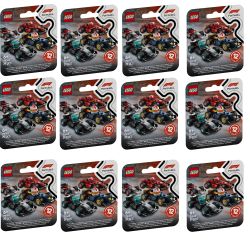 LEGO 71049 MINIFIGURES SERIE COMPLETA 12 MONOPOSTO DI F1 MAGGIO 2025