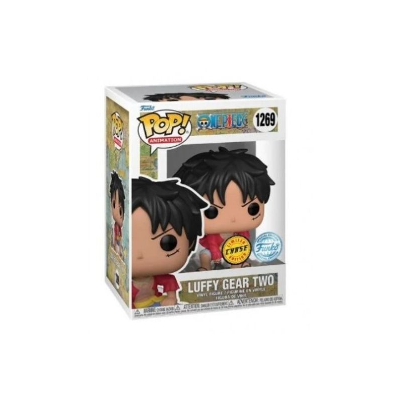 FUNKO POP 1269 LUFFY CHASE ONE PIECE EXLUSIVE 9CM