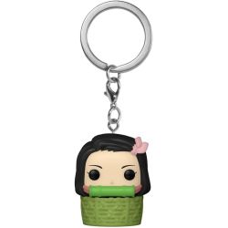 FUNKO NEZUKO WITH BASKET PORTACHIAVI DEMON SLAYER - KEYCHAIN