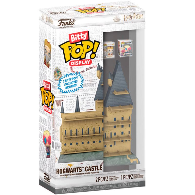 FUNKO BITTY POP VINYL FIGURE DISPLAY HOGWARTS CASTLE HARRY POTTER 81294